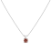 14K White Gold 1/4ctw Lab Grown Pink Diamond Solitaire Pendant
w\chain(Pink Color, VVS2-VS1 Clarity)