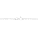 10K White Gold AGS Certified 1/5ctw Diamond Solitaire 16-18"
Necklace (H-I Color, SI1-SI2 Clarity)