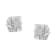 .50ctw Round-Cut Diamond Sterling Silver Stud Earrings