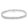 Sterling Silver 2 1/6 ct TDW Diamond Tennis Bracelet