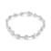 14K White Gold 1 1/5ctw Diamond Flower Blossom Link Bracelet (H-I Color,
SI1-SI2 Clarity) - Size 7"