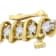 18K Yellow Gold 2.0ctw Round Cut Diamond Spiral Link Bracelet
