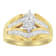 14K Yellow Gold Diamond Cocktail Ring (1 cttw, H-I Color, SI1-SI2 Clarity)