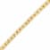10K Yellow Gold Over Sterling Silver 1.0 Ctw Round-Cut Diamond Tennis Bracelet