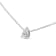 14K White Gold 1/2ctw Pear Shape Lab Grown Diamond Solitaire Necklace
(F-G Color, VS2-SI1 Clarity)