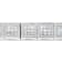 14K White Gold 2.86ctw Princess Cut Diamond Cube Bracelet