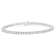 IGI Certified 8.0 Cttw Diamond 14K White Gold Classic 7” Tennis Bracelet
(H-I Color, I1-I2 Clarity)