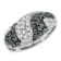 14K White Gold 1 1/10ctw Round Cut Treated Blue Diamond Fashion Pendant
w\chain(H-I, I1-I2)