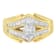 14K Yellow Gold Diamond Cocktail Ring (1 cttw, H-I Color, SI1-SI2 Clarity)