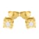 0.10ctw Round Brilliant-Cut Diamond 10K Yellow Gold Over Sterling Silver
Stud Earrings