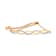 Diamond Infinity 14K Yellow Gold Over Sterling Silver Bolo Bracelet