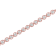 14K Rose Gold Over Sterling Silver 1/10 Cttw Diamond Open Circle Tennis Bracelet