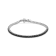 Sterling Silver 4.0ctw 4-Prong Set Treated Black Round Diamond Classic
Tennis Bracelet