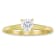 0.50ctw Diamond Solitaire 14K Yellow Gold Engagement Ring
