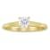 0.50ctw Diamond Solitaire 14K Yellow Gold Engagement Ring