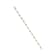 10K Yellow Gold Over Sterling Silver 1.0 Cttw Miracle Set Diamond Bezel
Style Station Link Bracelet