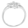 10K White Gold Diamond-Accented Cross & Open Heart Promise Fashion
Ring (H-I Color, I1-I2 Clarity)