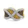14K Yellow Gold 3/4ctw Champagne, Yellow and Round-Cut Diamond Ring (I-J
Color, I2-I3 Clarity)