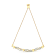 14K Yellow Gold Over Sterling Silver 1/10ctw Diamond Wave and Hearts
Bolo Bracelet 4"-10" Adjustable