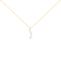 3.00ctw Baguette and Round Brilliant Cut Diamond 14K Yellow Gold Pendant
with Chain