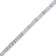 14K White Gold 3.0ctw Princess-Cut White and Blue Diamond Fashion Bracelet