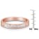 10K Rose Gold Over Sterling Silver 1/5ctw Diamond Channel-Set Band Ring
(H-I Color, I1-I2 Clarity)