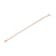 10K Rose Gold Over Sterling Silver 1/4ctw Diamond Miracle-Set Teardrop
Shaped 7” Link Bracelet