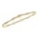 14K Yellow Gold 1-1/2 Ctw Round Mixed Cut Diamond 7" Tennis
Bracelet (H-I Color, I1-I2 Clarity)