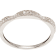 10k White Gold Contoured Diamond Wedding Band (1/7 cttw, H-I Color,I1-I2 Clarity)