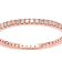 10k Rose Gold Eternity Diamond Wedding Band 1/3 cttw, H-I Color, I1-I2 Clarity
