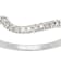 10k White Gold Curved Diamond Wedding Band (1/5 cttw, H-I Color, I1-I2 Clarity)