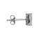 10K White Gold .25ctw Diamond Stud Earrings