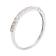 10k White Gold Diamond Stackable Wedding Band (1/8 cttw, H-I Color,
I1-I2 Clarity)