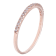 10k Rose Gold Thin Diamond Wedding Band (1/7 cttw, H-I Color, I1-I2 Clarity)