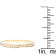 10k Yellow Gold Bypass Diamond Wedding Anniversay Band (1/6 cttw, H-I
Color, I1-I2 Clarity)