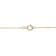 10k Yellow Gold Oval Emerald and Diamond Twist Pendant With Chain