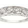 10k White Gold Vintage-Style Diamond Anniversary Band (0.08 cttw, H-I, I1-I2)