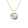14K 8mm Green Amethyst Prasiolite Solitaire Pendant Necklace, 2 Ct. Tw.,
February Birthstone