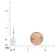 14K Solid Yellow Gold Lab Created White Rainbow Opal Teardrop Earrings