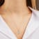 1.7 CT Pear Shape Prasiolite Green Amethyst Pendant Necklace in 14K Gold Filled