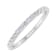 FINEROCK 1/4 Carat Round Diamond Wedding Band Ring in 10K Gold - IGI Certified
