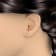FINEROCK 0.58 Carat 4-Prong Set Diamond Stud Earrings in 14K Rose Gold