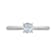 FINEROCK 0.38 Carat Prong Set Solitaire Diamond Engagement Ring Band in
14K Gold