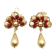 Traditional Sicilian Gold Lotus Earrings