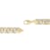 14k Yellow Gold Over Sterling Silver 1ct TDW Diamond Cuban Link Bracelet
for Men