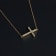 1/20ct TDW Diamond Religious Cross Pendant Necklace in 10k Yellow Gold