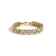 14k Yellow Gold Over Sterling Silver 1ct TDW Diamond Cuban Link Bracelet
for Men