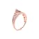 1/4ct TDW Diamond Crown Ring for Her in 10k Rose Gold