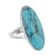 Gemistry Bold Oval Cabochon Gemstone High Polish Ring in Sterling Silver