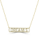 GEMistry 14K Yellow Gold 0.6 Ctw Round Diamond Dream Pendant Necklace